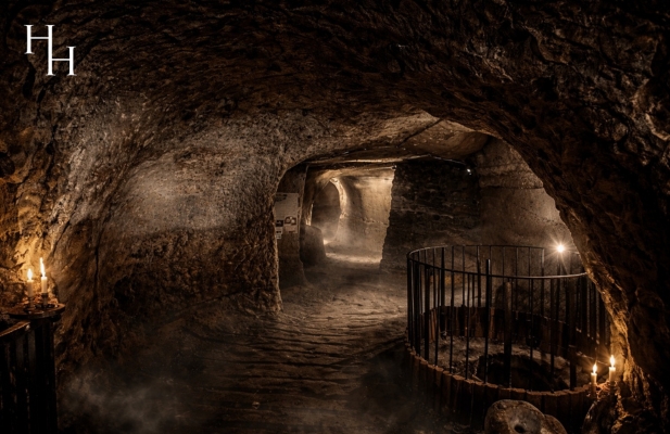 Are you brave enough to venture deep into one of our haunted caverns for the night?