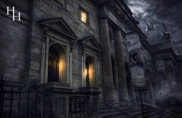 Ghost hunting overnight in these haunted courts is not always easy!